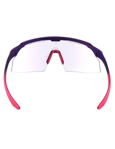 Lunettes AZR Kromic Iseran Violet Mat - Ecran Photochromique Irise Rose Cat. 0 à 3