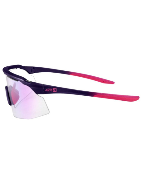 Lunettes AZR Kromic Iseran Violet Mat - Ecran Photochromique Irise Rose Cat. 0 à 3