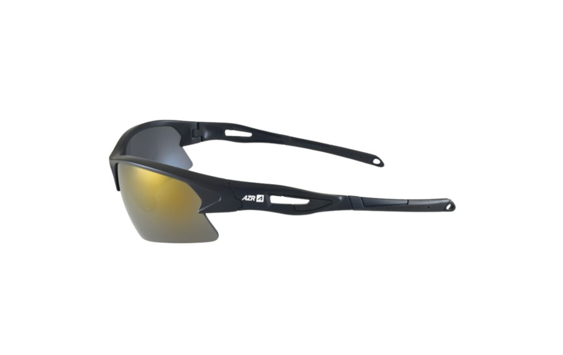 Lunettes AZR Huez Noir Mat - Ecran Miroir Gold...