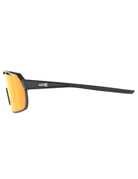 Lunettes AZR Victory RX Noir Vernie - Ecran Multicouche Rouge Cat 3