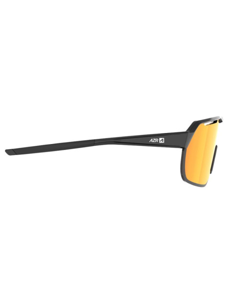 Lunettes AZR Victory RX Noir Vernie - Ecran Multicouche Rouge Cat 3