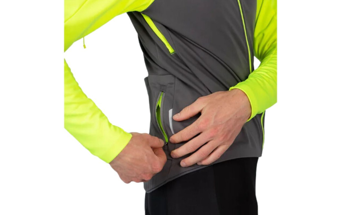 Veste Coupe-vent Endura Windchill II Jaune Fluo...