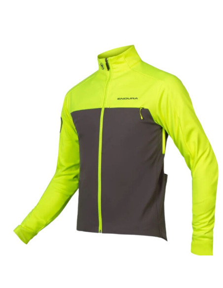 Veste Coupe-vent Endura Windchill II Jaune Fluo / Gris