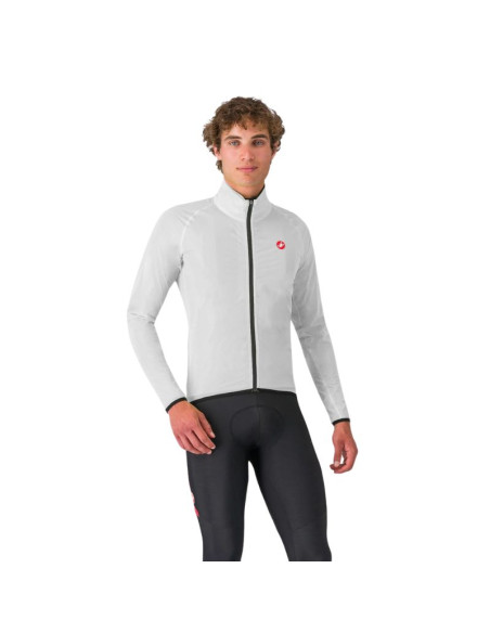 Coupe-vent CASTELLI Squall Shell Argent