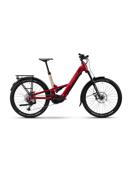 GHOST E-ASX Essential Equipé 600Wh Rouge - 2025