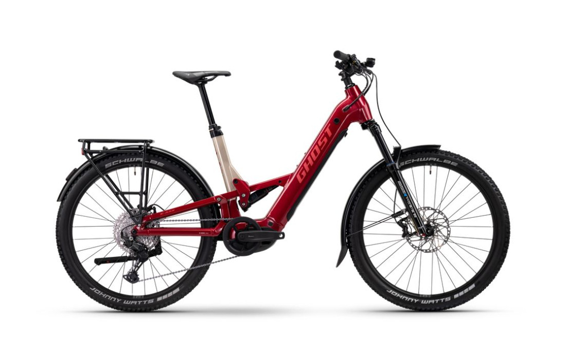 GHOST E-ASX Essential Equipé 600Wh Rouge - 2025