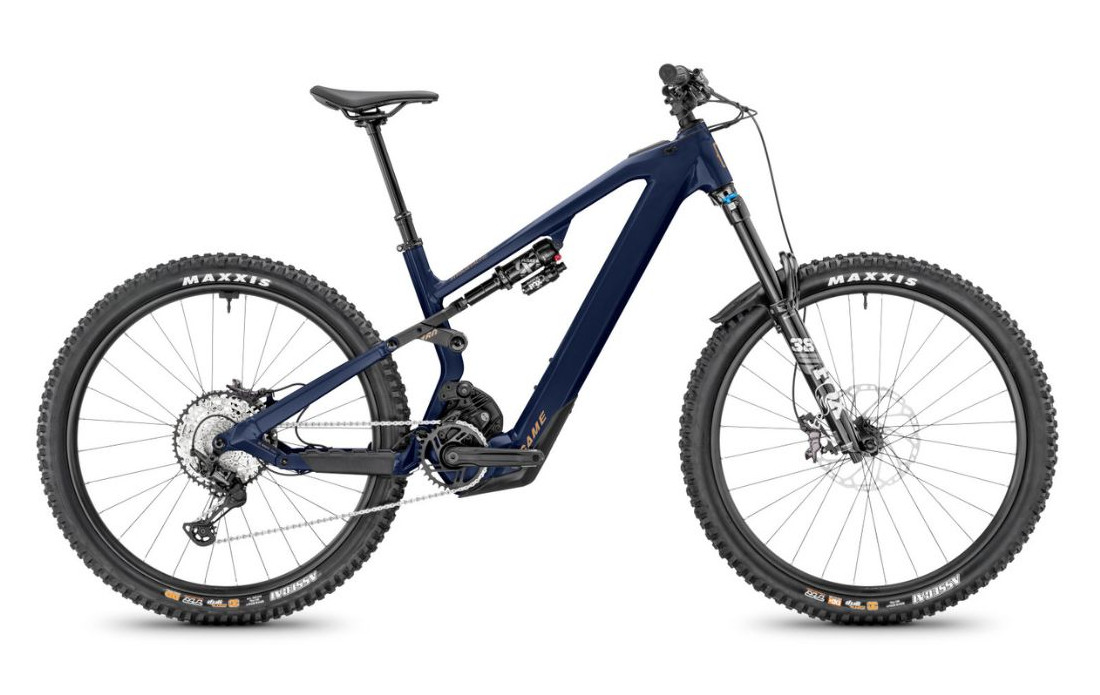 VTT Électrique Moustache Bikes Game 160.7 750Wh - 2025 - Night Rider brillant