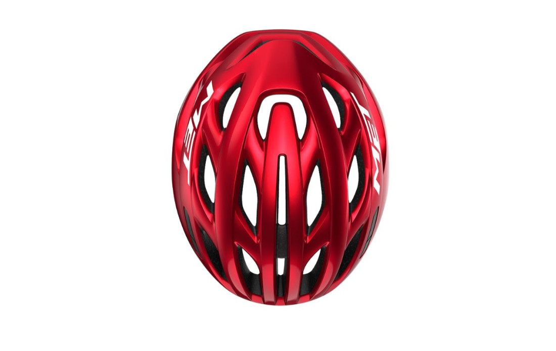 MET Estro MIPS Rouge/Noir Métallisé