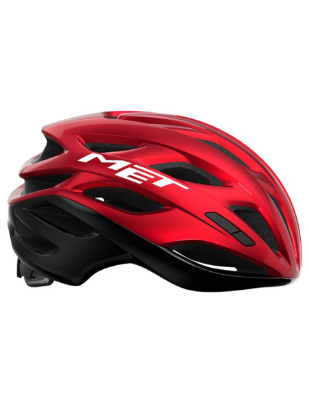 MET Estro MIPS Rouge/Noir Métallisé