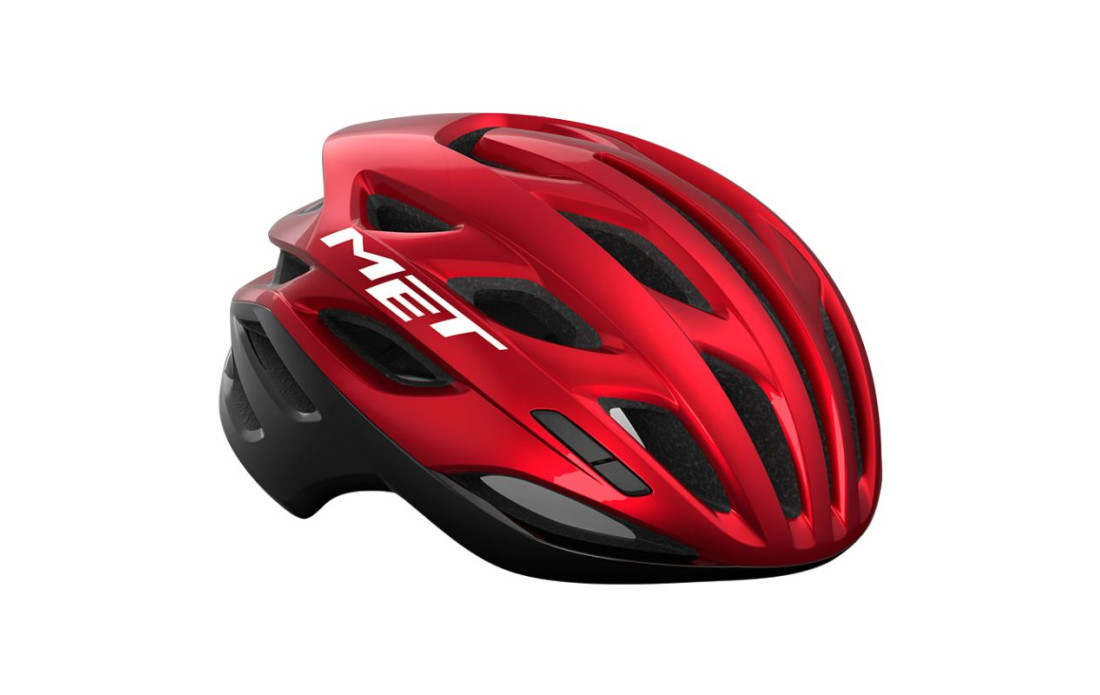 MET Estro MIPS Rouge/Noir Métallisé