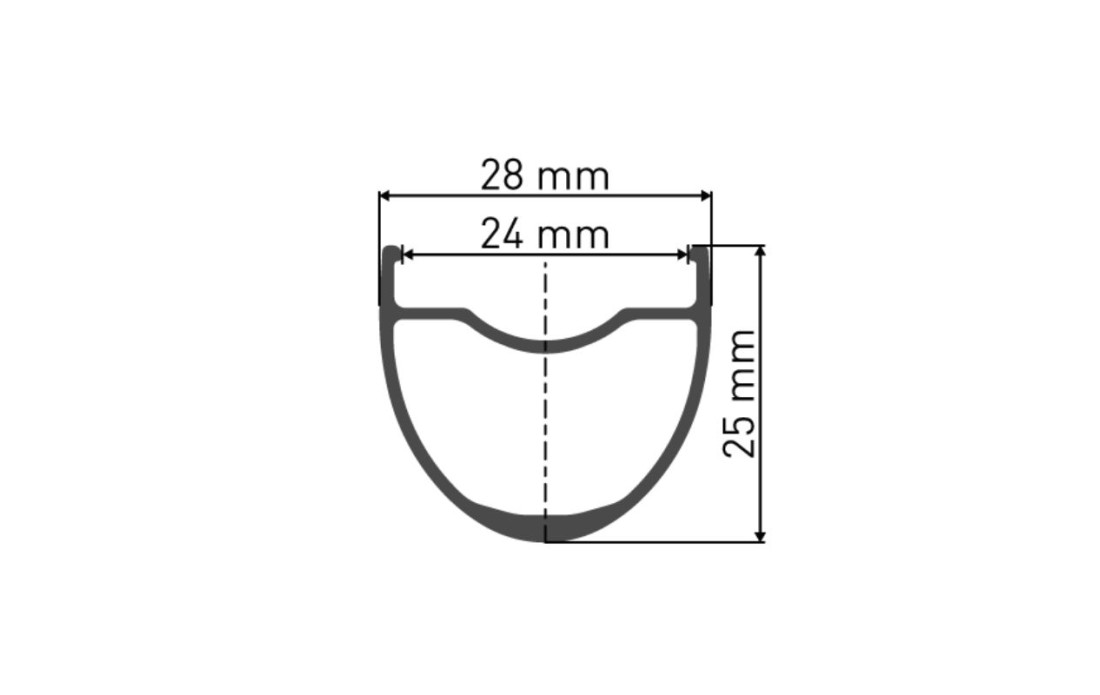 Roue avant DT SWISS G1800 / 700C / Disque CL