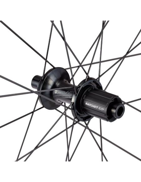 ROUE ARRIERE ROVAL RAPIDE CLX II CARBONE / DISQUE CENTER LOCK / HG