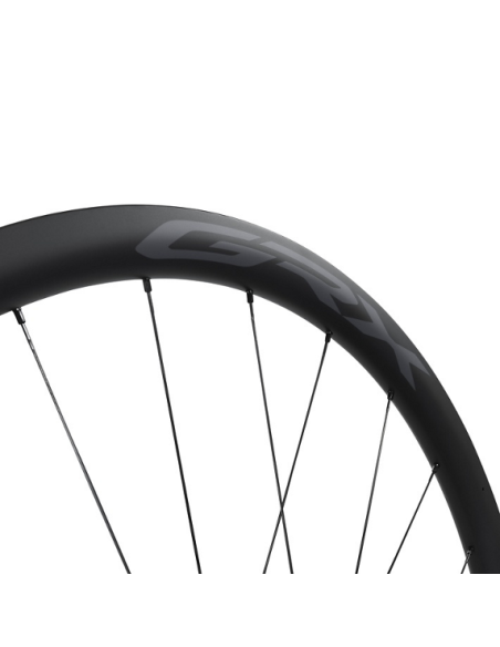 Roue Arrière GRAVEL SHIMANO GRX CARBONE DISQUE CL / HG
