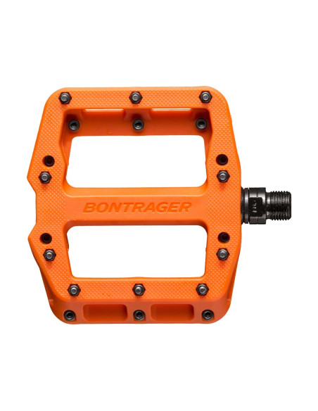 Pédales vélo VTT Bontrager Elite MTB Nylon - Orange