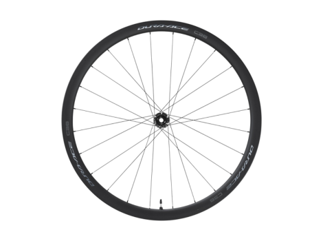 Roue avant SHIMANO DURA-ACE C36 / CARBONE / Disque CL