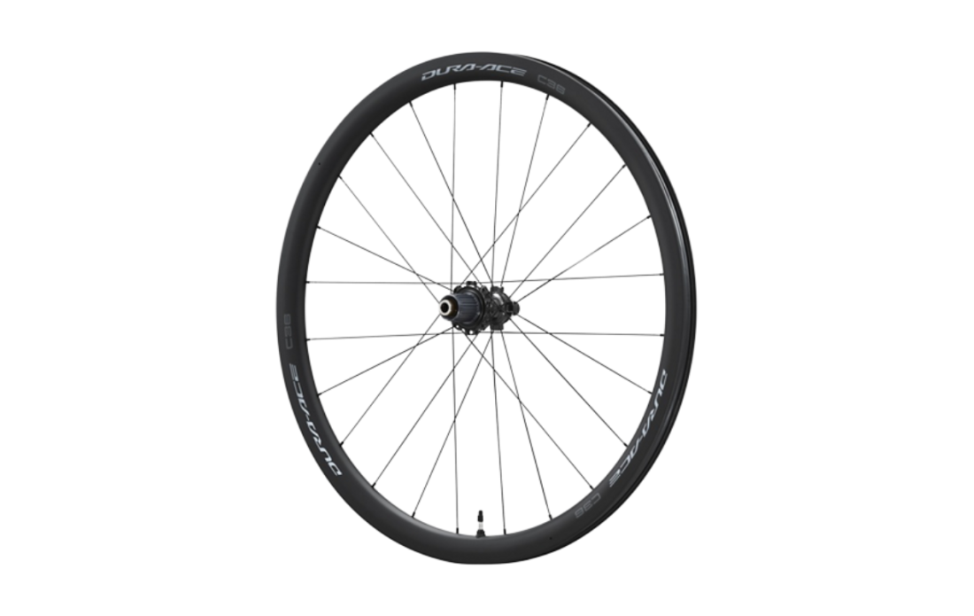 Roue arrière SHIMANO DURA-ACE C36 / CARBONE /...