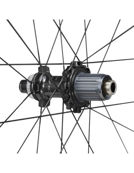 Roue arrière SHIMANO DURA-ACE C36 / CARBONE / Disque CL / Micro Spline
