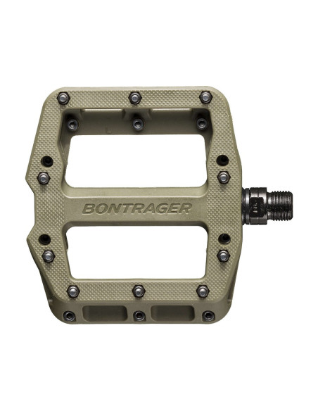 Pédales vélo VTT Bontrager Elite MTB Nylon - Vert Olive