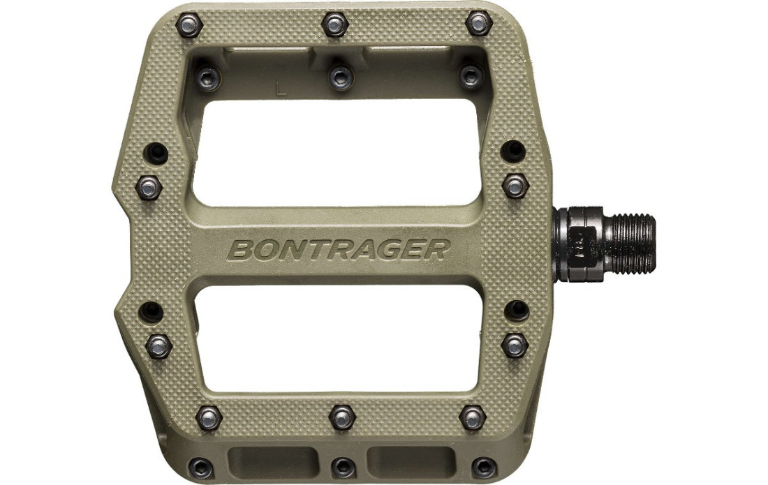 Pédales vélo VTT Bontrager Elite MTB Nylon - Vert Olive