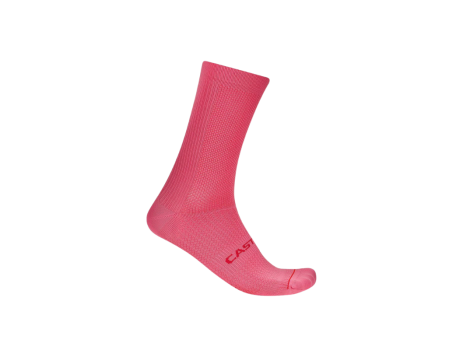 Chaussettes CASTELLI Espresso 18 - ROSA GIRO