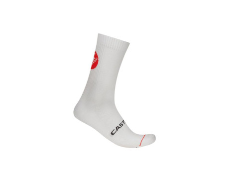 Chaussettes CASTELLI Entrata 18 - Blanc - Noir
