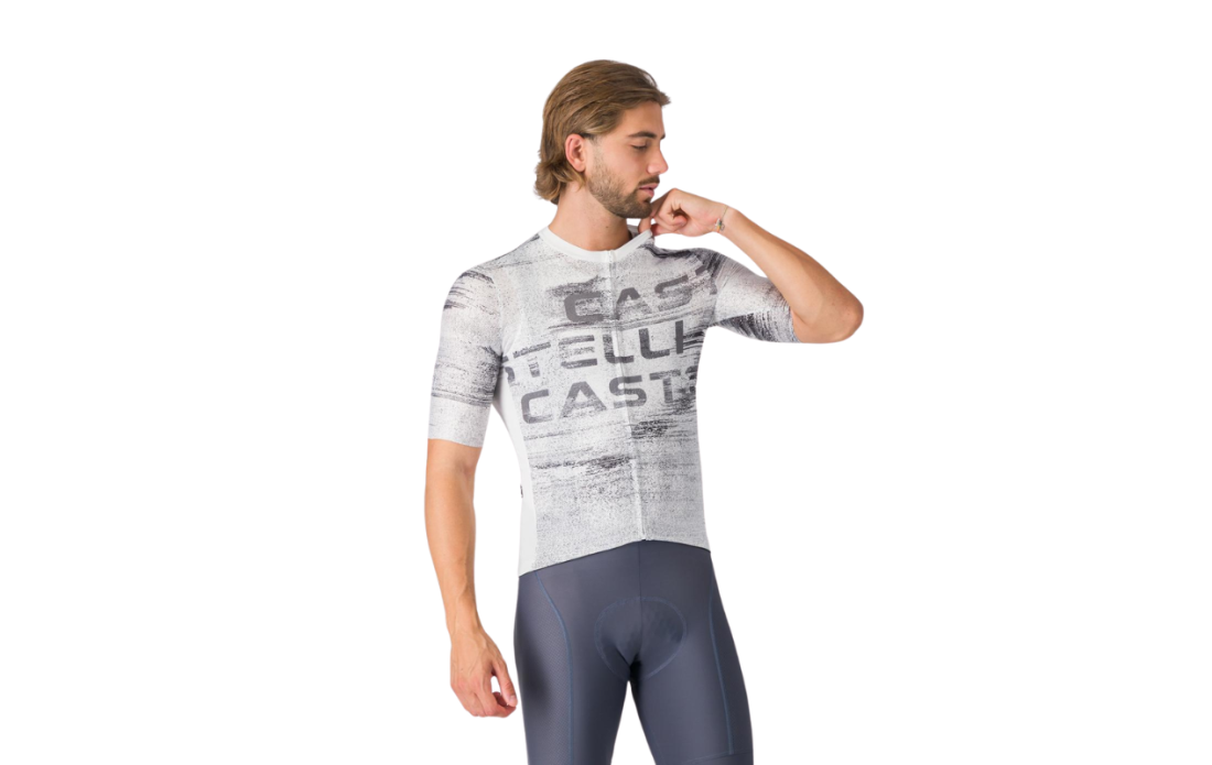 Maillot manches courtes CASTELLI Status Logo