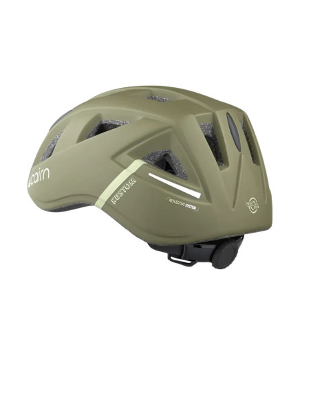 Casque vélo enfant Cairn Kustom  vert Mat Olive