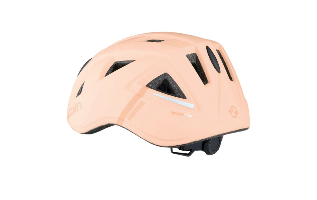 Casque vélo enfant fille Cairn Kustom Rose Mat Peach