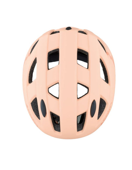 Casque vélo enfant fille Cairn Kustom Rose Mat Peach