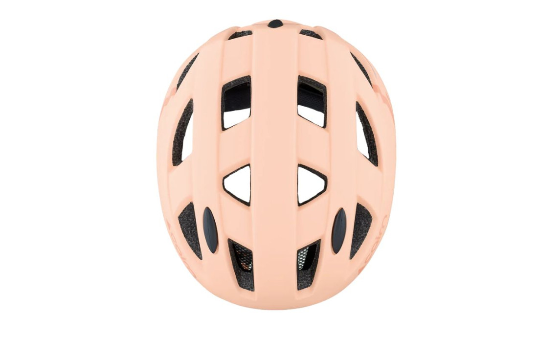 Casque vélo enfant fille Cairn Kustom Rose Mat Peach