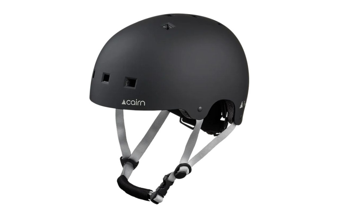 Casque vélo ville urbain Cairn Eon Black Agate Grey Noir