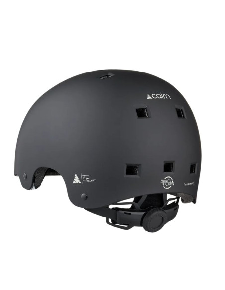 Casque vélo ville urbain Cairn Eon Black Agate Grey Noir