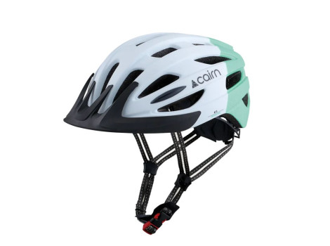 casque vélo VTT Cairn Fusion Mat Aqua