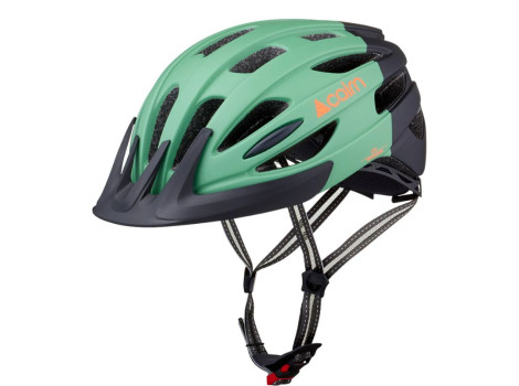 casque vélo VTT Cairn Fusion Mat GREEN CLAY BLACK