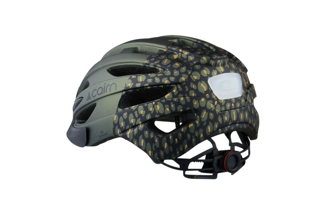 casque vélo VTT Cairn Fusion Mat Metal Olive
