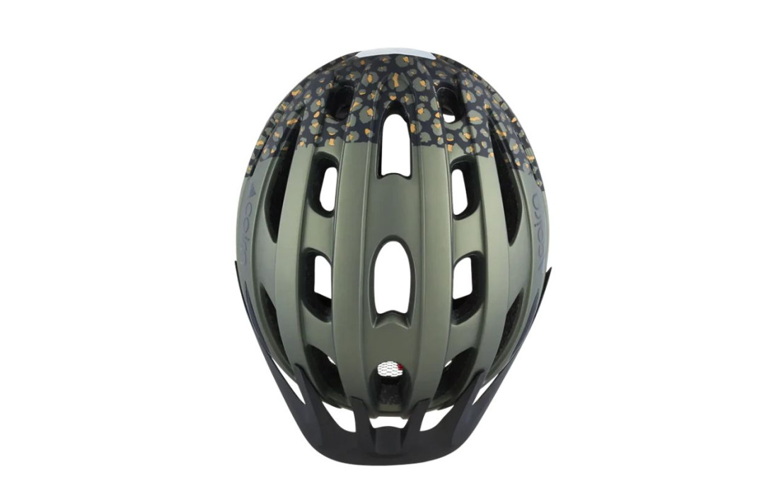 casque vélo VTT Cairn Fusion Mat Metal Olive