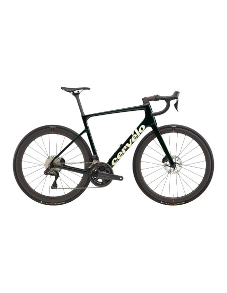 CERVELO Caledonia-5 Ultegra Di2 Emerald/Cream