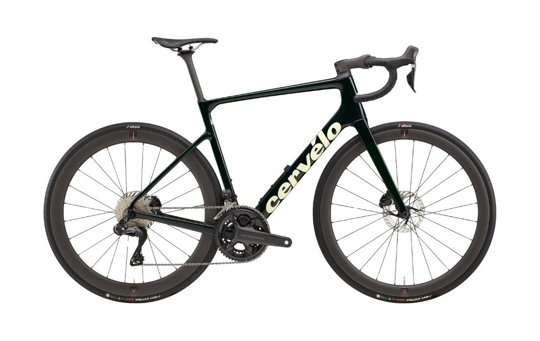 CERVELO Caledonia-5 Ultegra Di2 Emerald/Cream
