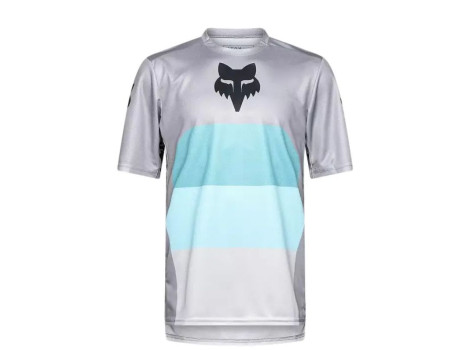 Maillot manches courtes FOX Ranger Gris/ Bleu