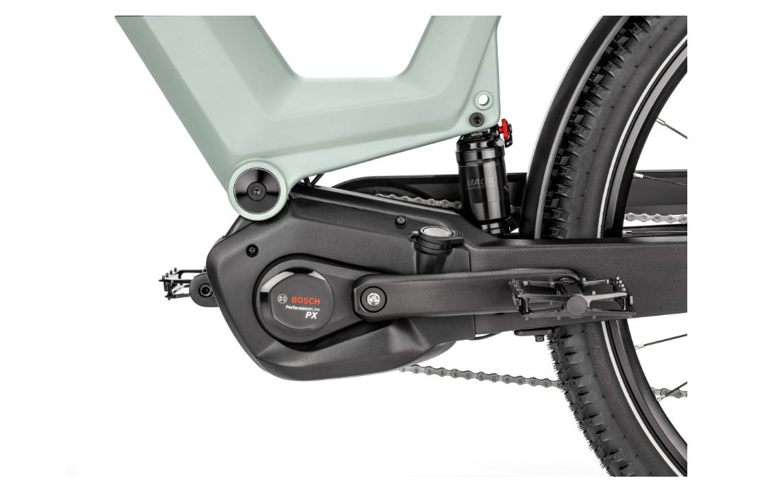 Moustache Bikes XRoad FS 4 Open 600 Wh - 2026 - Vert argile métallisé