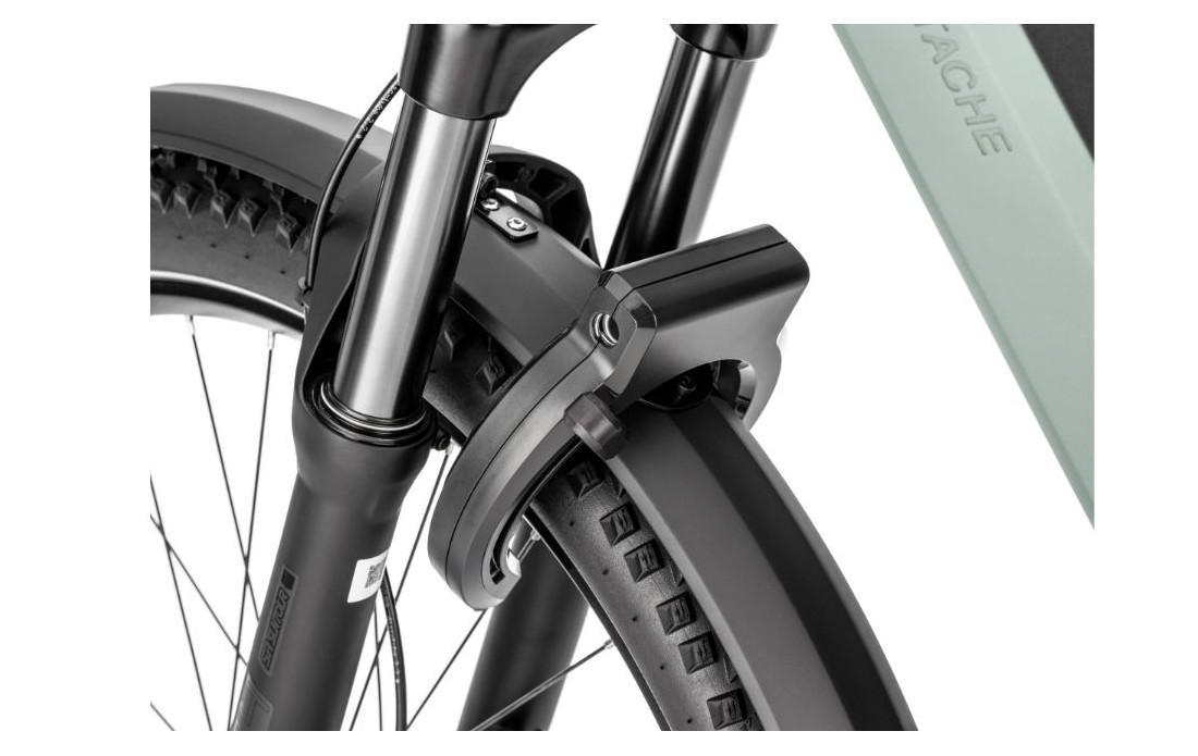 Moustache Bikes XRoad FS 4 Open 600 Wh - 2026 - Vert argile métallisé