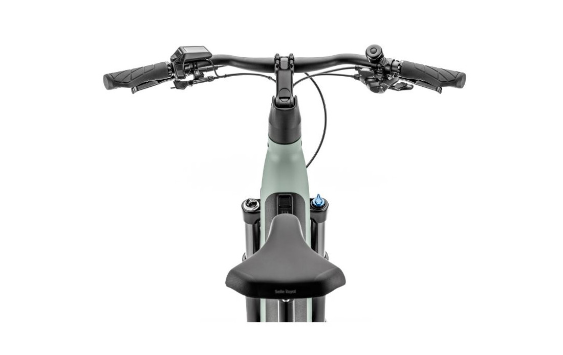 Moustache Bikes XRoad FS 4 Open 600 Wh - 2026 - Vert argile métallisé