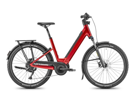 Moustache Bikes XRoad 2 Open 540Wh - 2027 - Rouge profond métal mat