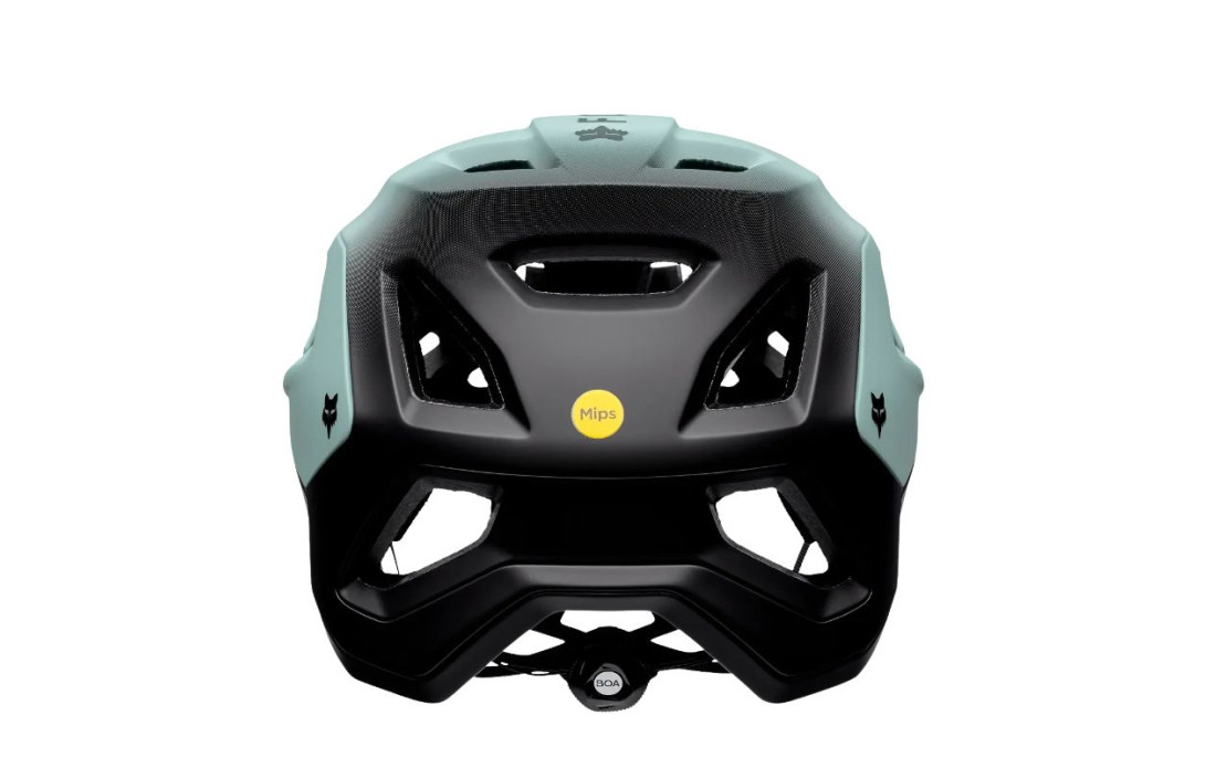 Casque VTT FOX Speedframe Pro Backfade Bleu givré