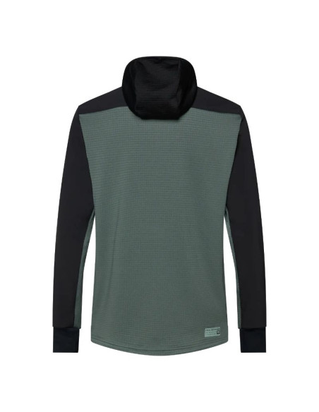 Sweat capuche FOX Defend Thermal Noir / Vert Sauge