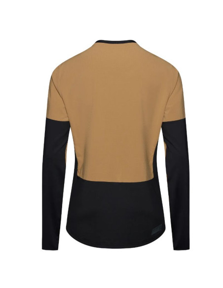 Maillot VTT Hiver FOX Defend Thermal Beige/Marron
