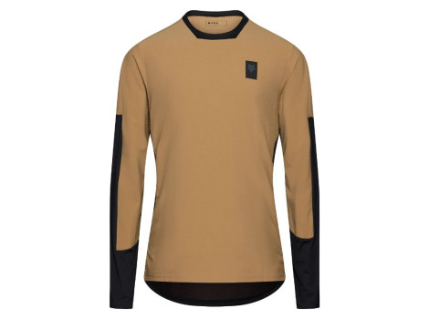 Maillot VTT Hiver FOX Defend Thermal Beige/Marron
