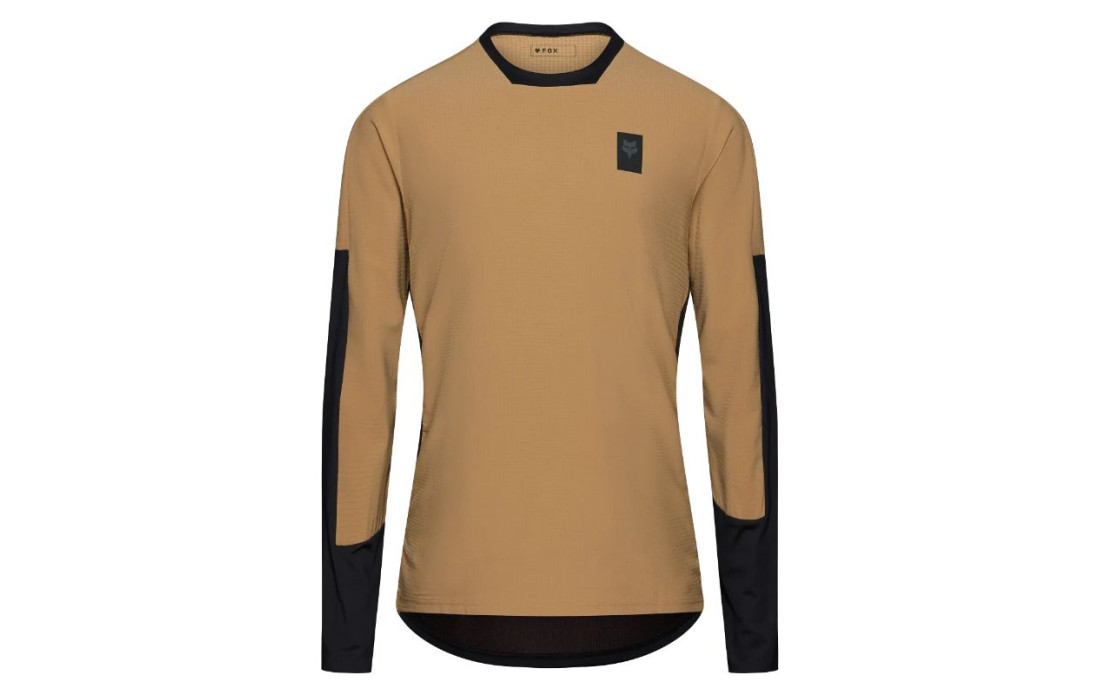 Maillot VTT Hiver FOX Defend Thermal Beige/Marron