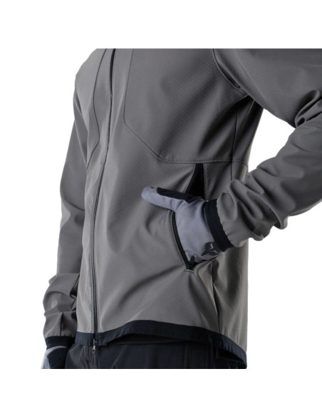 Veste à capuche VTT FOX Ranger Fire Gris étain
