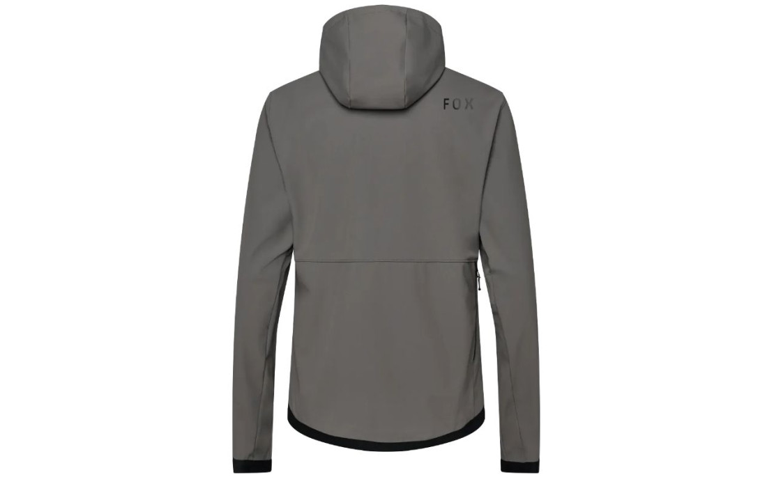 Veste à capuche VTT FOX Ranger Fire Gris étain